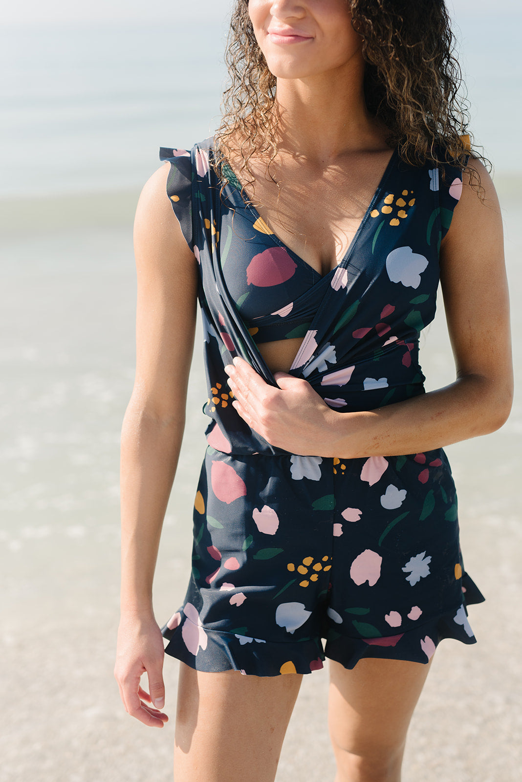 Damen Ginger Badeoverall Schnelltrocknend