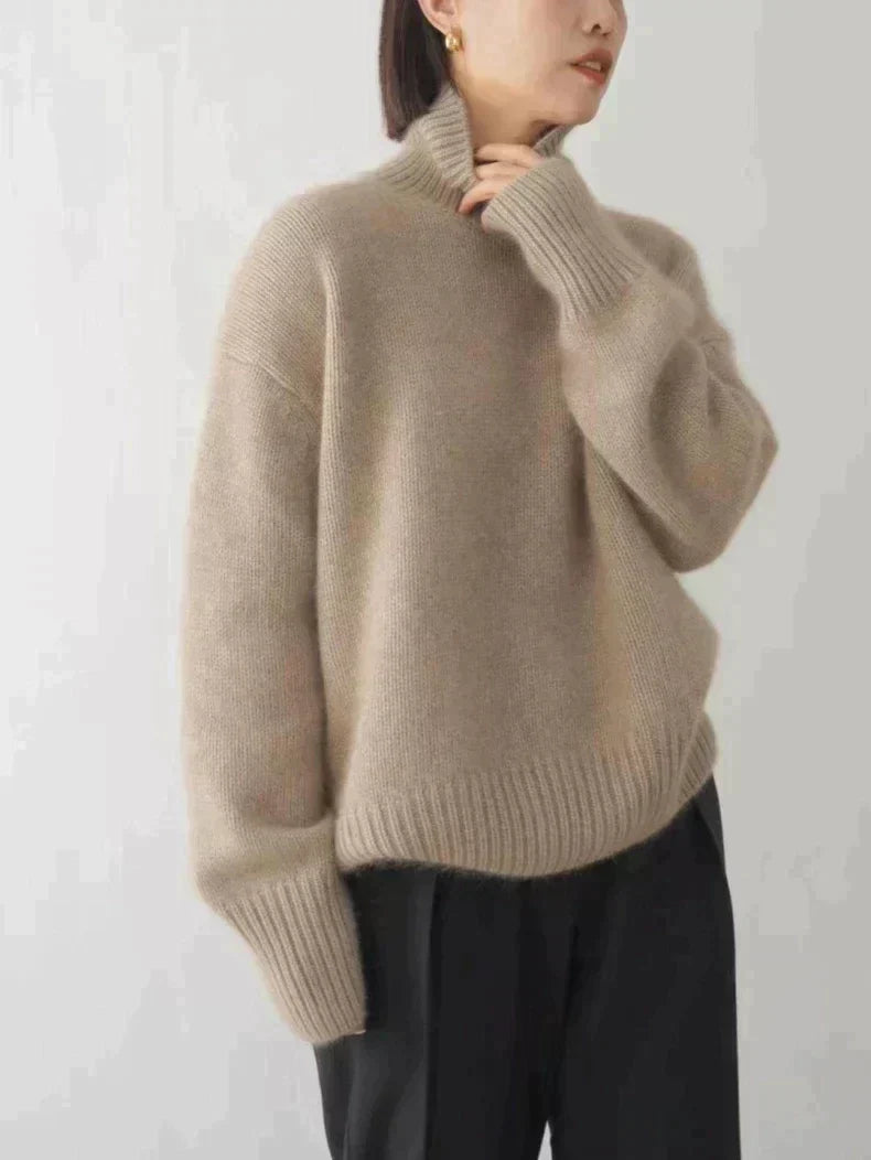 Damen Rollkragenpullover aus Cashmere