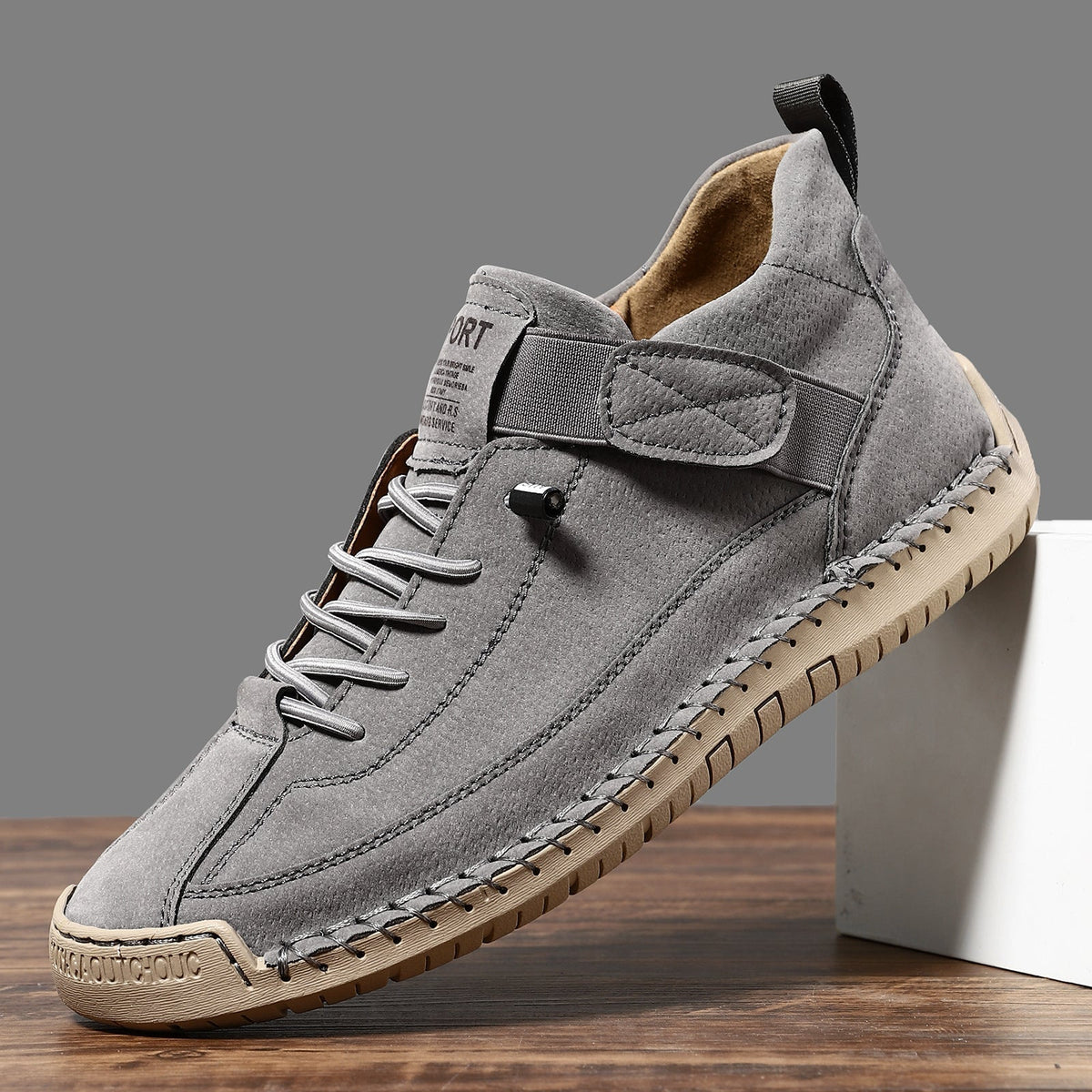 Damen Slip-on Turnschuhe mit elastischem Obermaterial