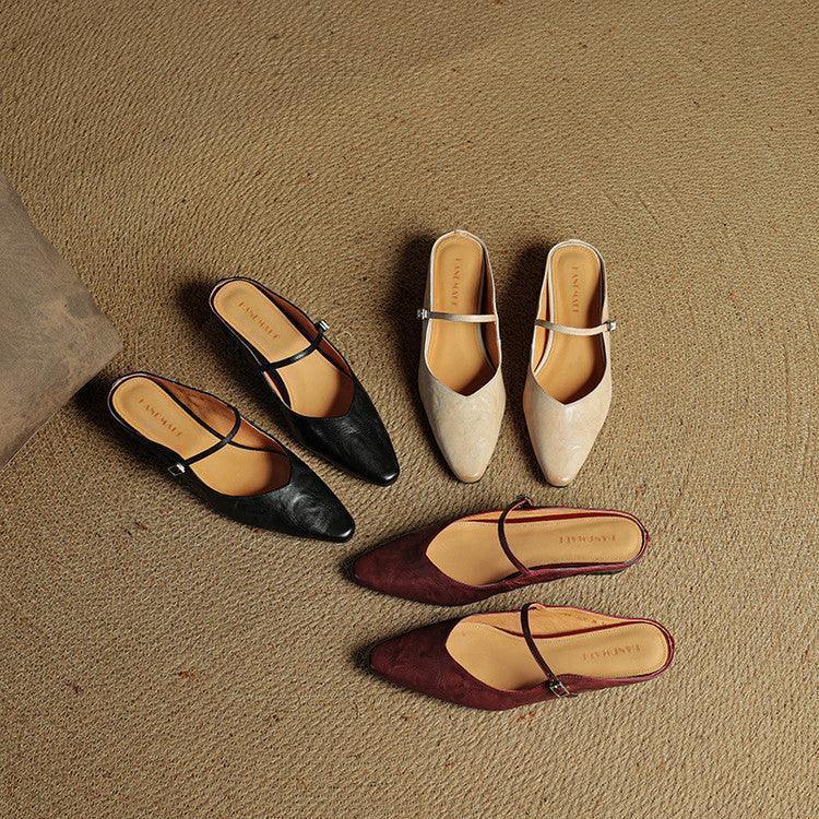 Damen Spitzensandalen mit rutschfester Sohle