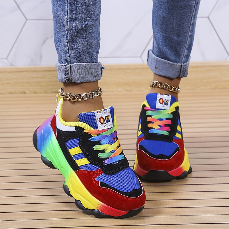 Damen Sneaker mit breitem Zehenraum und Dämpfung