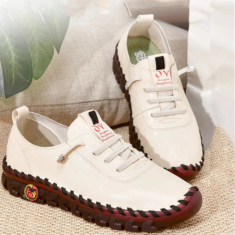 Damen Sneaker mit Dämpfung und Schnürung
