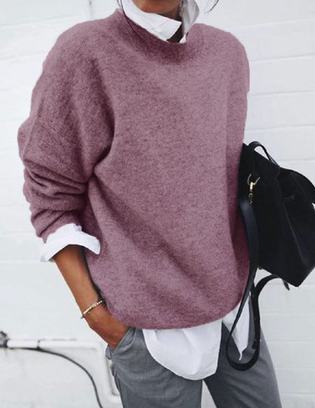 Damen Teddy-Pullover aus Polyester