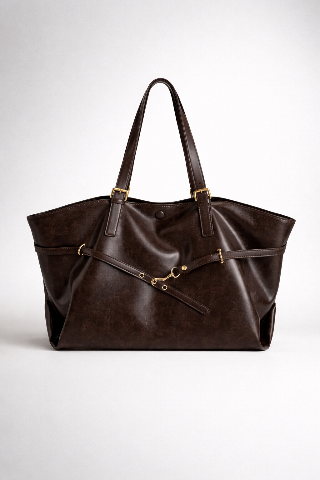 Damen große Tote Bag mit zwei Schulterhenkeln