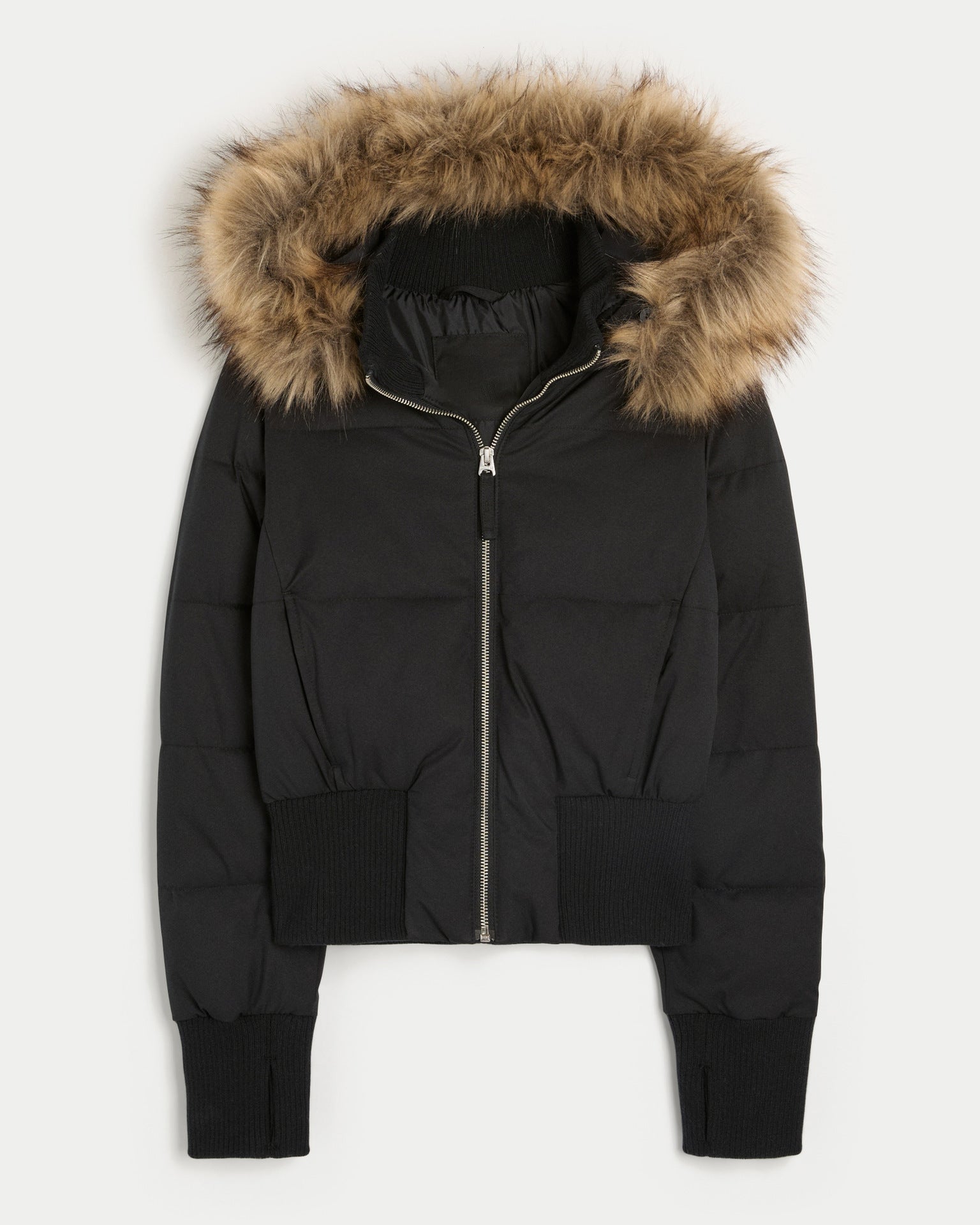 Damen Steppjacke mit abnehmbarer Kapuze