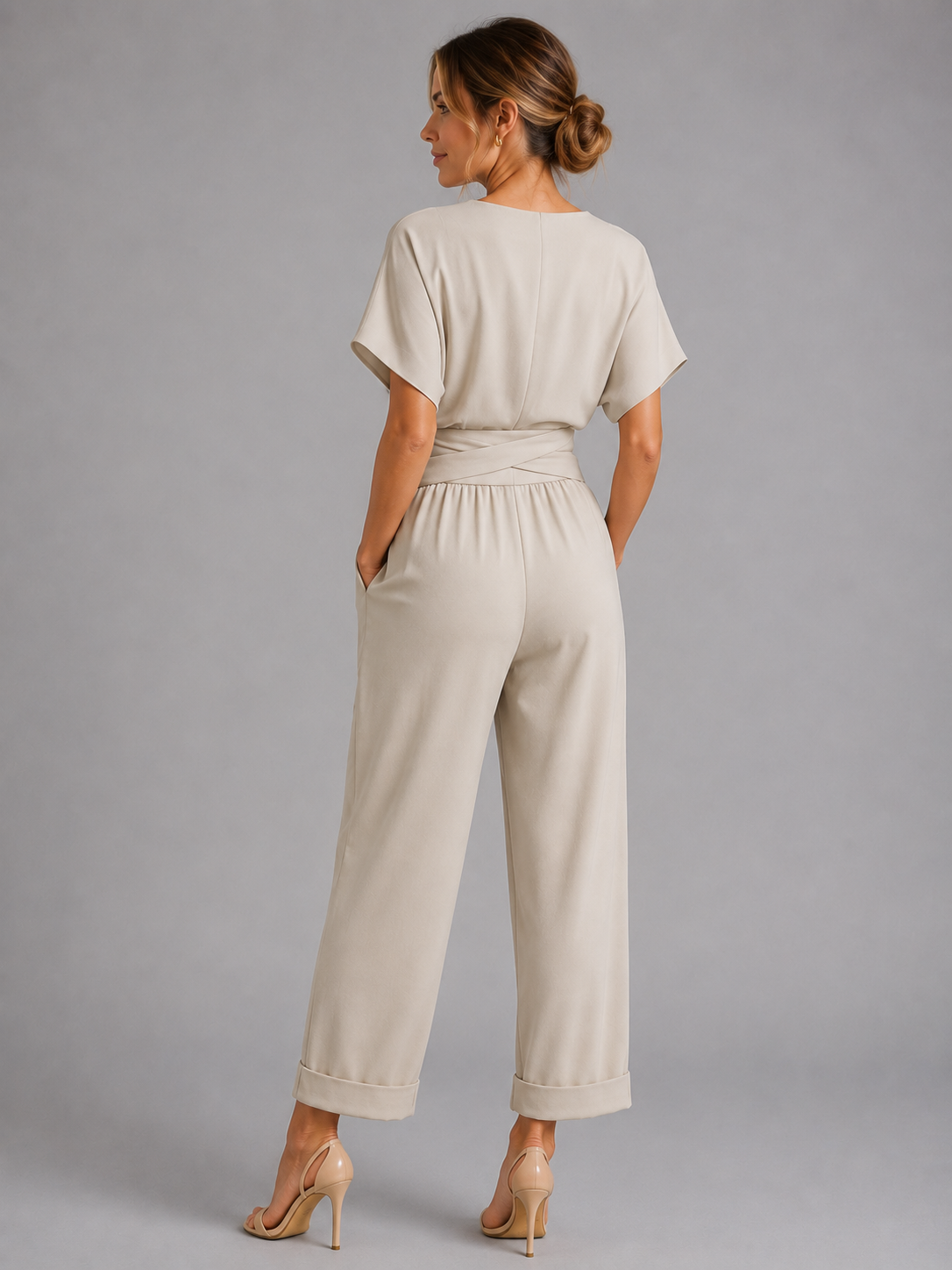Damen Wickel-Coord-Set Zweiteiler