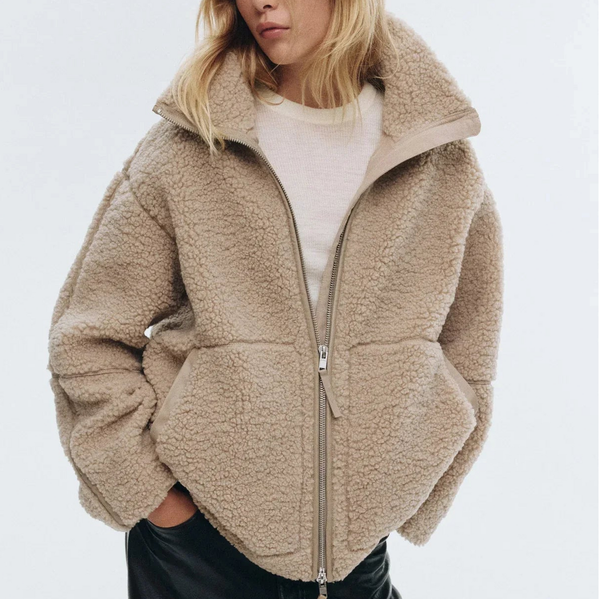 Damen Jacke in Beige