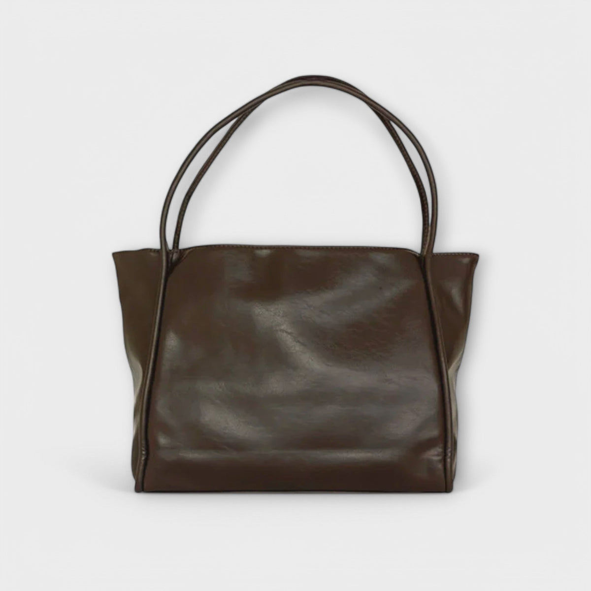Damen Schultertasche mit strukturierter Silhouette