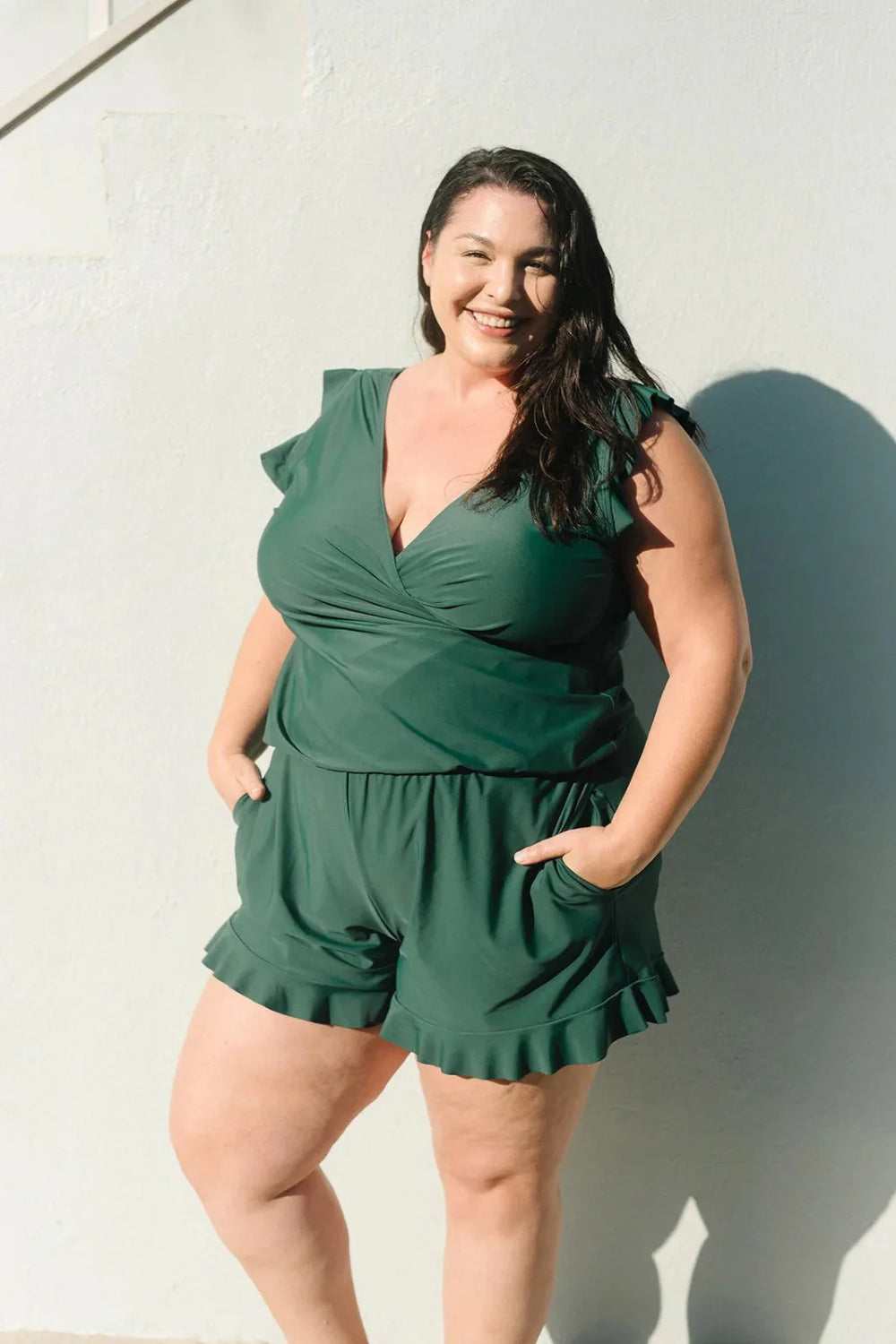 Damen Ginger Badeoverall Schnelltrocknend