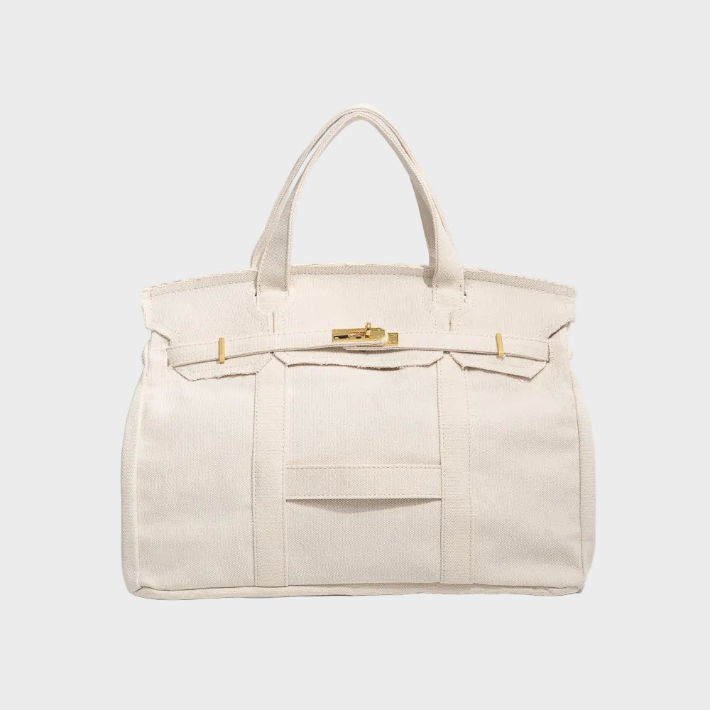 Damen wasserabweisende Tote Bag mit verstärkten Henkeln