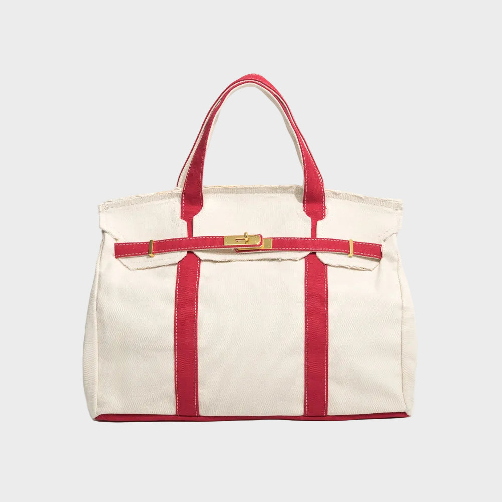 Damen wasserabweisende Tote Bag mit verstärkten Henkeln