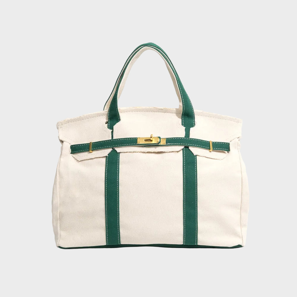 Damen wasserabweisende Tote Bag mit verstärkten Henkeln