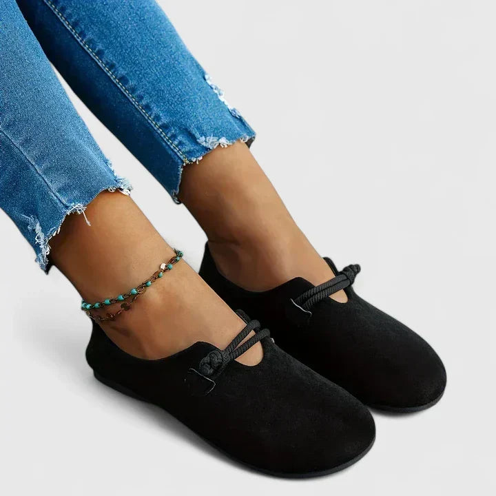 Damen Loafer mit Schnürung