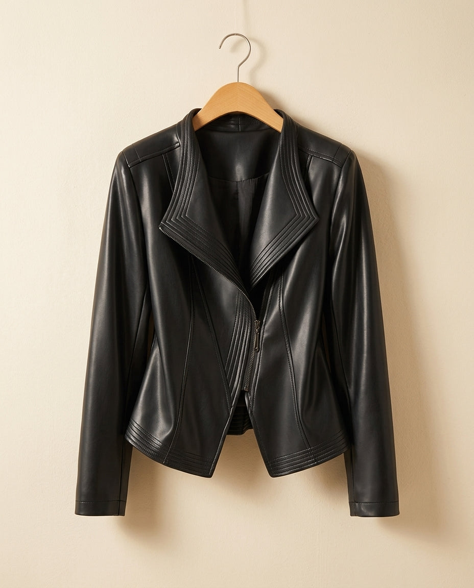 Damen Bikerjacke aus Schaffell