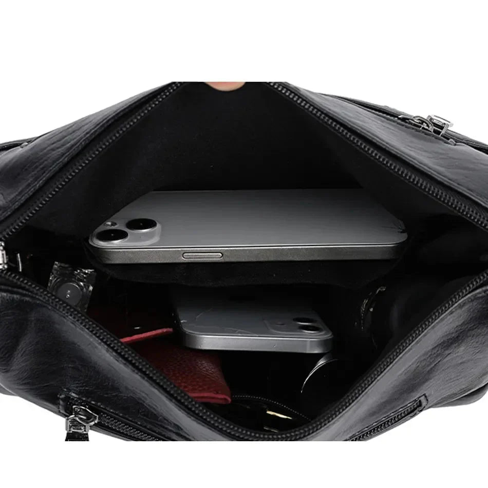Damen Crossbody Schultertasche mit verstellbarem Schulterriemen