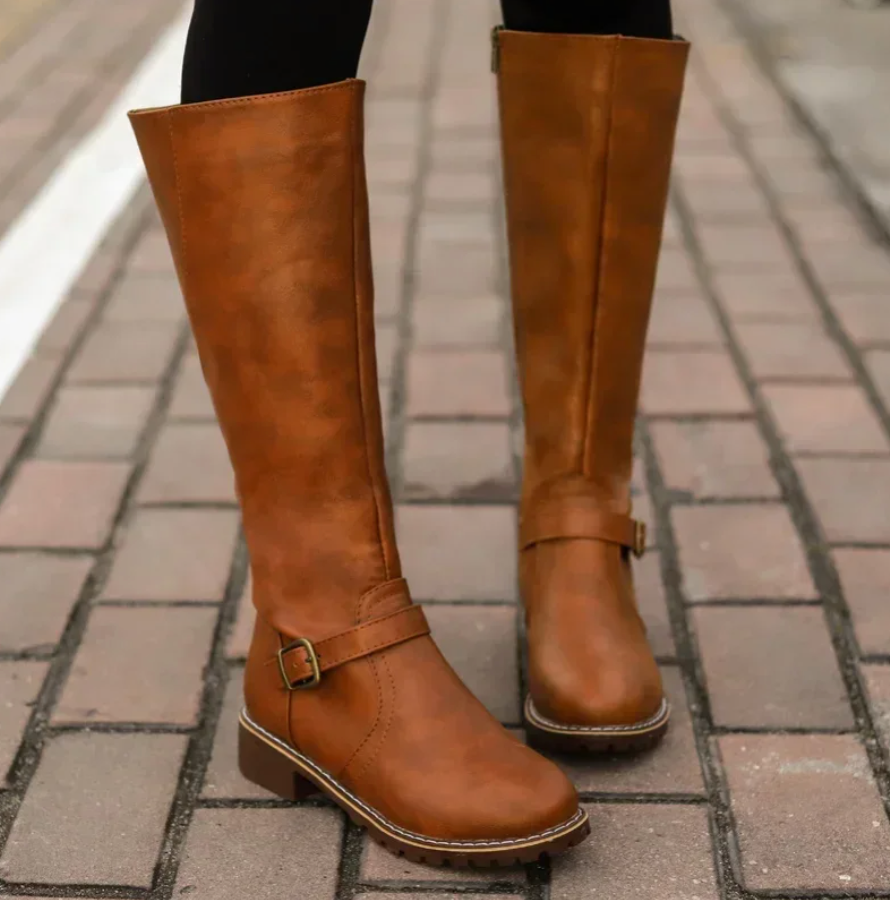 Damen Allwetterstiefel mit rutschfester Sohle