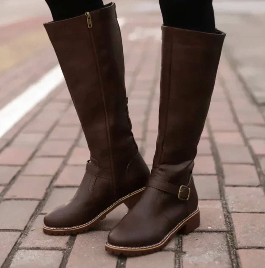 Damen Allwetterstiefel mit rutschfester Sohle