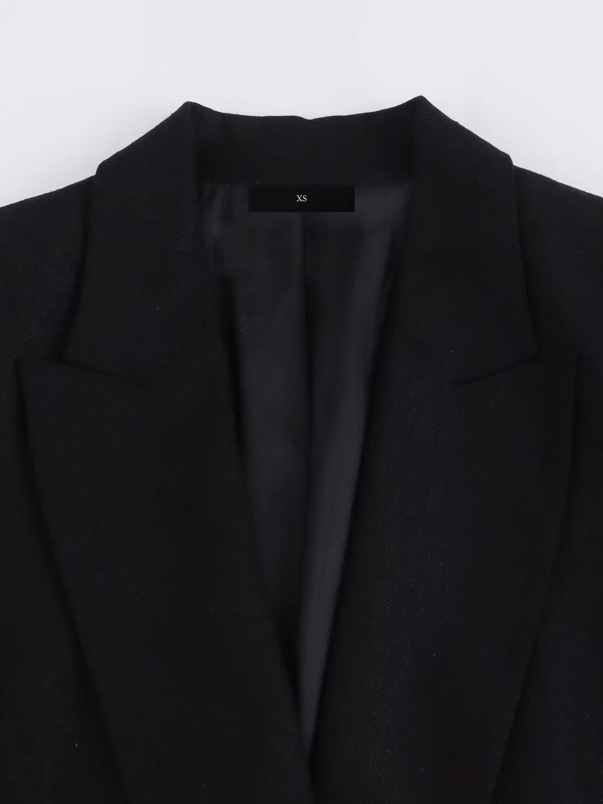 Damen Blazer mit Reverskragen und hochgekrempelten Ärmeln