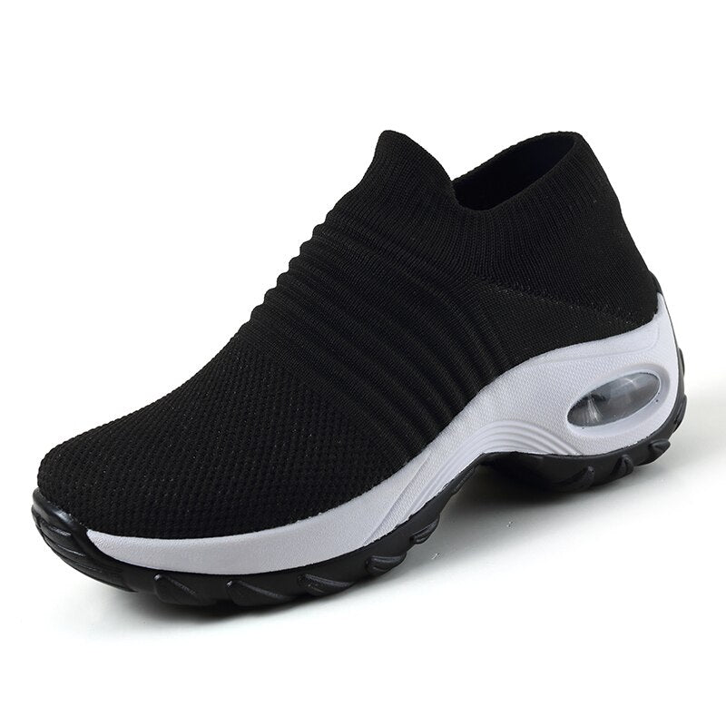 Damen Komfortschuhe mit gepolsterter Sohle
